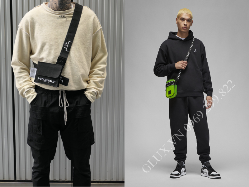 Phối áo phông hoặc hoodie và quần jogger